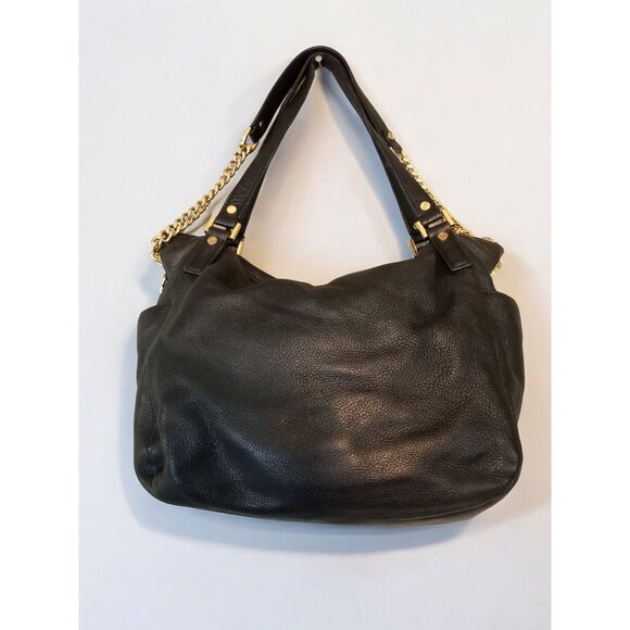 MICHAEL Michael Kors Leather Chandler  Grained Leather  Shoulder Tote - Picture 2 of 15